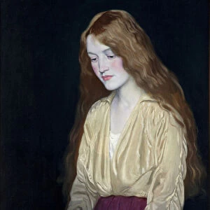 Cynthia, 1917 (oil on canvas)