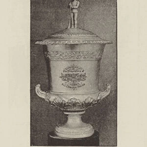 The "Daily Telegraph"Cup, at the Meeting of the National Rifle Association (b / w photo)