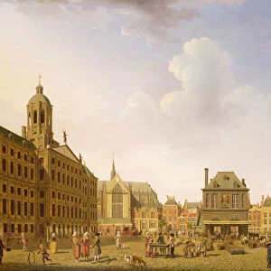 Dam Square - Amsterdam, 1782