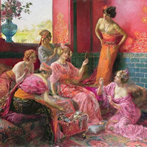 The Daughters of the Harem, 1921 (oil on canvas)