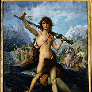 David Triumphant, 1874 (oil on canvas)