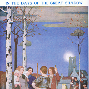 In the days of the great shadow (colour litho)
