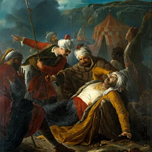 Death of Dragut, The Great Siege of Malta in 1565, 1867 (oil on canvas)