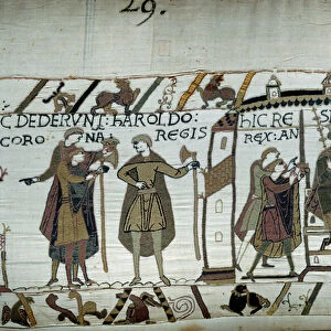 After the death of Edward the Confessor, Harold was crown king under the name of Harold
