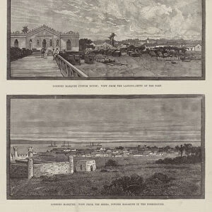 The Delagoa Bay Railway, South Africa (engraving)