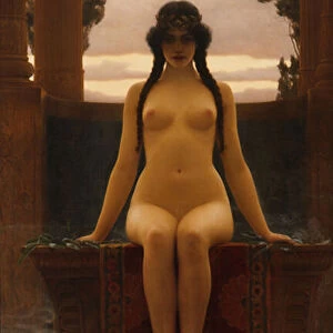 The Delphic Oracle, 1899 (oil on canvas)