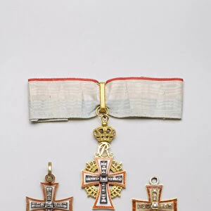 Denmark - Order of Dannebrog - badge of knight (1746-1766)