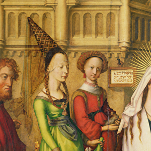 Detail of The Depiction of Christ in the Temple, 1500 (oil on panel) (see also 147225)