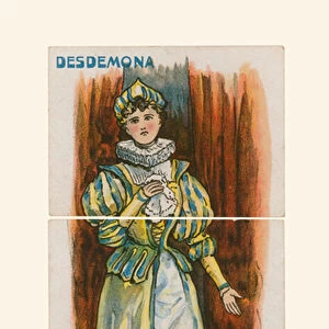 Desdemona, Othello (chromolitho)