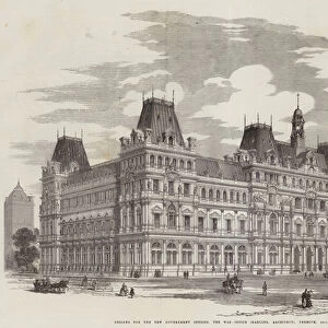 Designs for the New Government Offices, the War-Office (Garling, Architect) (engraving)