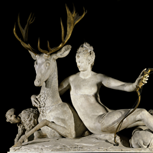 Diane hunter and the deer The model was Diane de Poitiers duchess of Valentinois