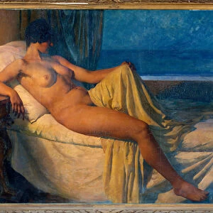 Didon. Painting by Paul Albert Laurens (1870-1934), 20th century. Oil on canvas
