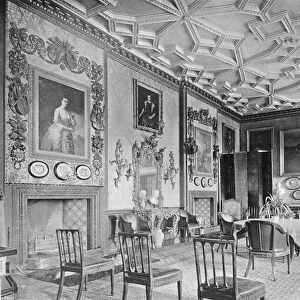 The Dining-Room (b / w photo)