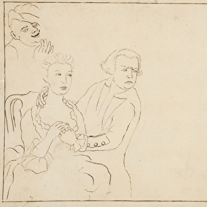 The Disappointment, c. 1773 (pen & ink on paper)