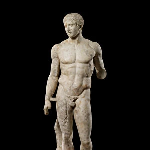The Doryphoros, 120-50 BC (Pentelic marble)