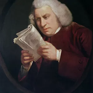 Dr. Samuel Johnson (1709-84) 1775 (oil on canvas)