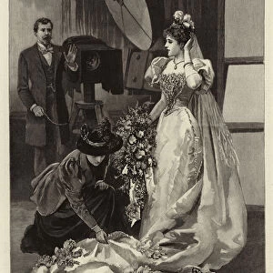 After the Drawing Room, A Visit to the Photographer (engraving)