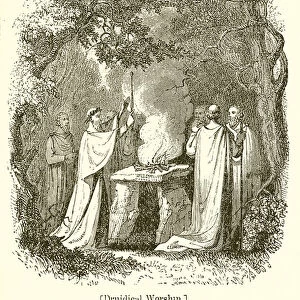 Druidical Worship (engraving)