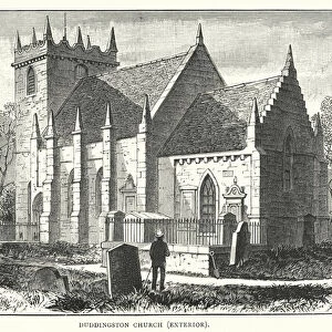 Duddingston Church, Exterior (engraving)
