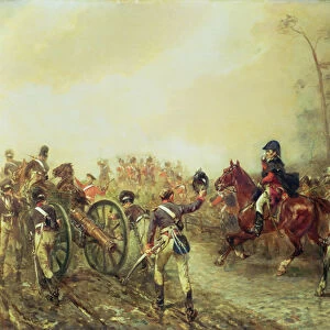 The Duke of Wellington (1769-1852) on the Road to Quatre Bras