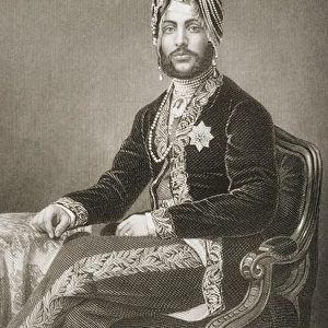 Duleep Singh (1838-93) (litho)