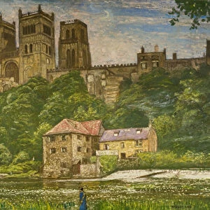 Durham Cathedral (oil on canvas)