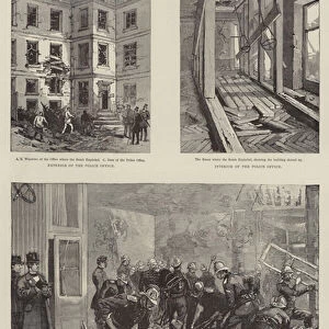 The Dynamite Outrage in Paris (engraving)
