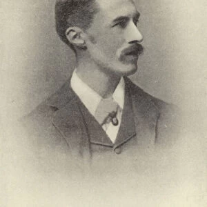 A E Housman, in London 1896 (b / w photo)