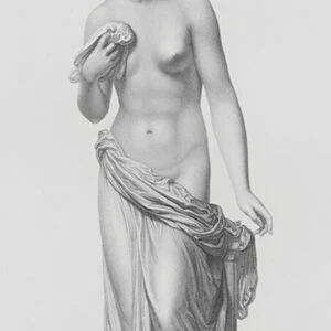 Early Sorrow, engraved by W Roffe, from the statue by P Mac Dowell, RA (engraving)