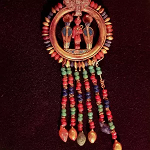 Earring from the Tomb of Tutankhamun (c. 1370-1352 BC) Valley of the Kings, Thebes, c