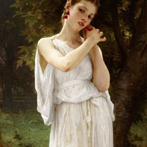 Earrings, 1891 (oil on canvas)