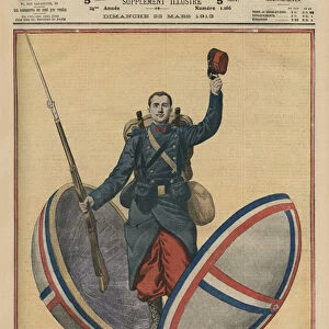 The Easter Egg of France, front cover illustration from Le Petit Journal