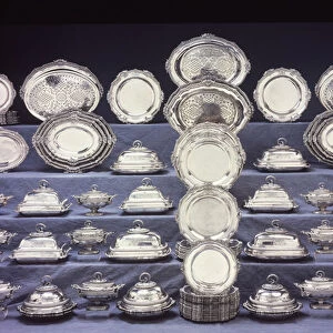 The Egremont Service, a George III dinner-service (silver) (see also 2607399)
