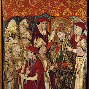 The election of Saint Fabien to the Papaute (236 to 250)