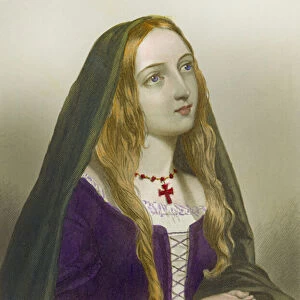 Elizabeth Woodville, Queen Consort of Edward IV, King of England, printed by Henry G
