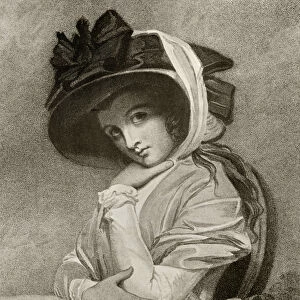 Emma, Lady Hamilton, engraved by John Jones, from The Print-Collector s