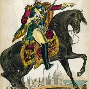 The Emperor of Russia (coloured engraving)