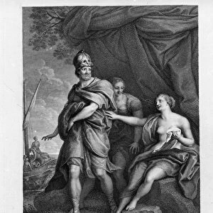 Eneide de Virgil (70 BC-19 BC), Book IV, the Trojan heros Enee abandons Didon who