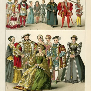 English Costume 1500-1550