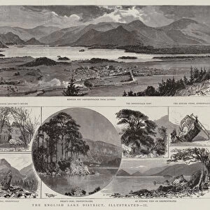 The English Lake District, Illustrated, II (engraving)