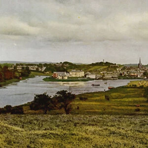 Enniskillen, County Fermanagh (colour photo)