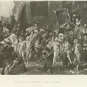 The entry of Charles V into Antwerp (gravure)