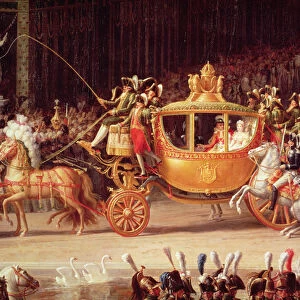 The Entry of Napoleon (1769-1821) and Marie-Louise (1791-1847) into the Tuileries