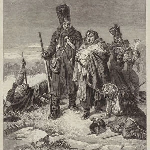 An Episode of the Retreat from Moscow (engraving)