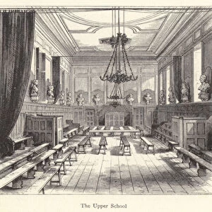Eton College: The Upper School (engraving)