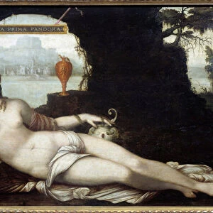Eva Prima pandora representation of a woman, crossing the characteristics of Eve