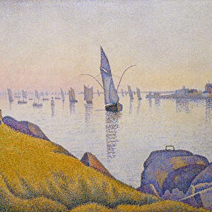 Evening Calm, Concarneau, Opus 220 (Allegro Maestoso), 1891 (oil on canvas)