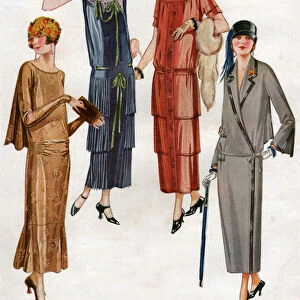 Evening dresses. (Illustration, 1924)