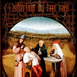 The Extraction of the Stone of Madness (Cutting the Stone or The Cure of Folly) - Painting, 1475-1480