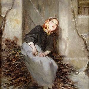 The Faggot Picker, 1855 (oil on canvas)